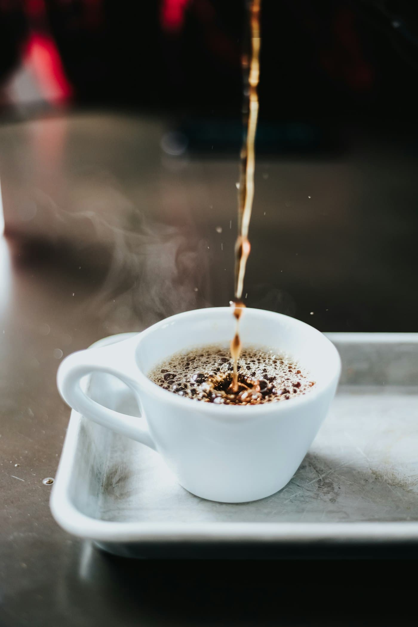 Pour over on the bar